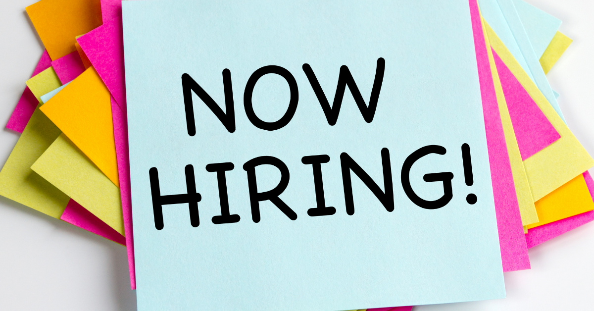 now hiring