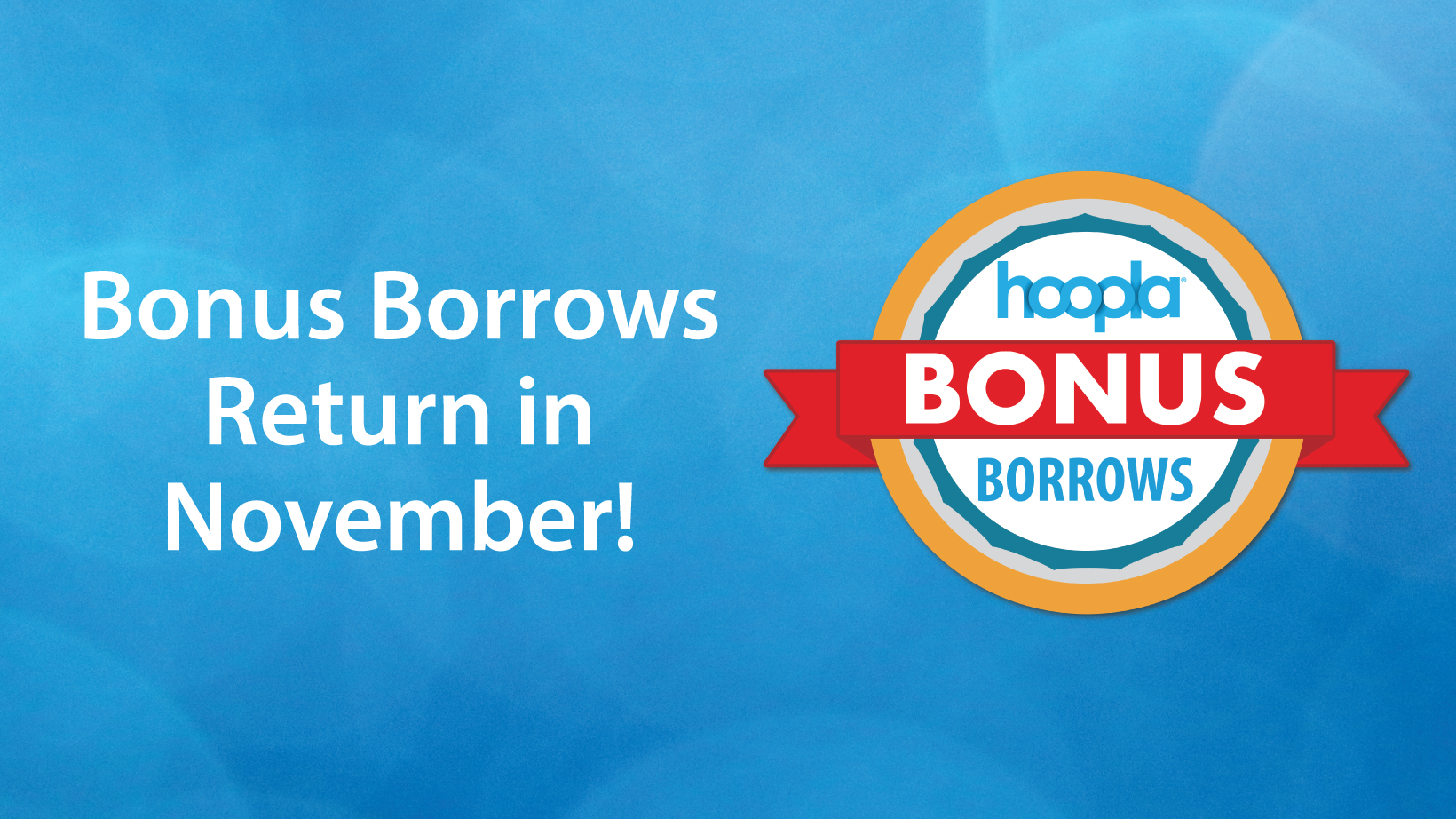 hoopla Bonus Borrows November Neenah Public Library