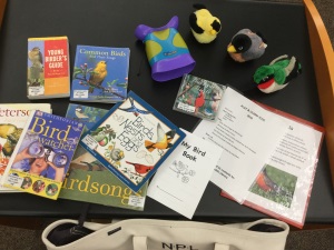 Birds Tote Contents