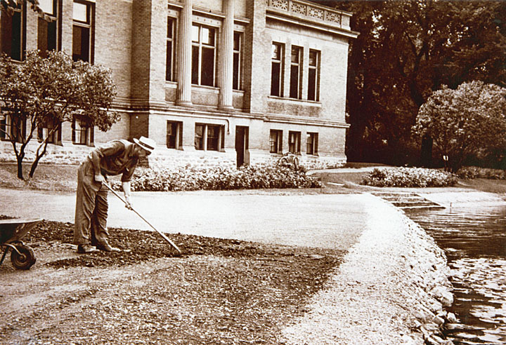 library grounds