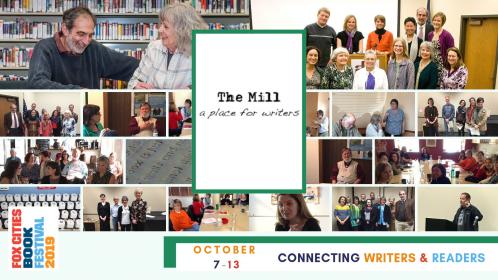 Image of The Mill writers group members. 