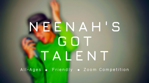 neenah's got talent poster