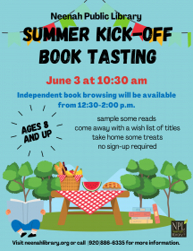 Summer Kick-Off Book Tasting