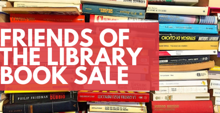 friends of the library book sale