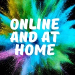 Rainbow Chalk Explosion Online and At Home