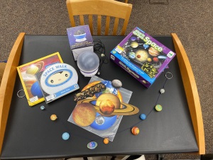 Our Solar System tote contents