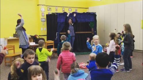 Children in storytime