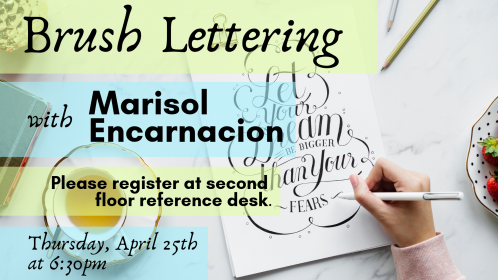 Brush Lettering Poster