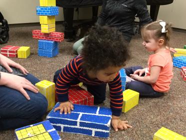 Toddlers Playing