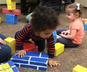 Toddlers Playing